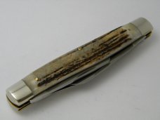 Robt Klaas Kissing Crane Solingen Germany Stag Limited Ed. 1990 NKCA Club Stockman Knife Robt Klaas Kissing Crane Solingen Germany Stag Limited Ed. 1990 NKCA Club Stockman Knife