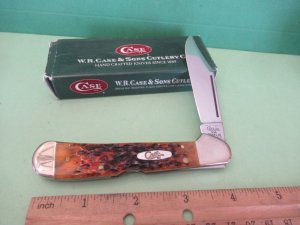 Case XX 2000 Autumn Peachseed Bone Copperlock Pattern # 61549L SS