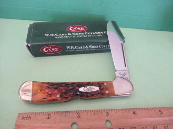 Case XX 2000 Autumn Peachseed Bone Copperlock Pattern # 61549L SS