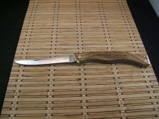 SHARP VINTAGE 1970'S JAPAN MADE "FOLD - N - LOCK LARGE LOCKBACK FISH FILET KNIFE WITH LEATHER SHEATH