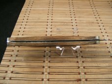 SHARP VINTAGE 1970'S JAPAN MADE "FOLD - N - LOCK LARGE LOCKBACK FISH FILET KNIFE WITH LEATHER SHEATH