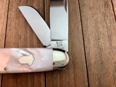 Bulldog Cattle Knife Pearl 1999 Made in Solingen Germany Bulldog Cattle Knife Pearl 1999 Made in Solingen Germany