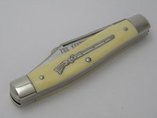 Schrade NY USA CM-1 Stainless The Kentucky Rifle America's Own 1750-1880 Stockman Knife Schrade NY USA CM-1 Stainless The Kentucky Rifle America's Own 1750-1880 Stockman Knife
