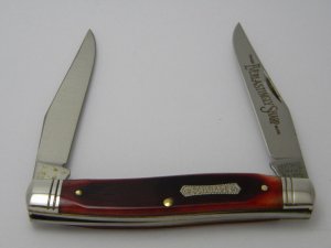 Heritage Schrade+ USA 1984 Everlasting Sharp 7801 Bone Muskrat Knife