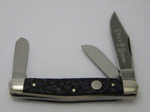 Boker Tree Brand Heinr. Boker & Co Germany Rough Black Stockman Knife