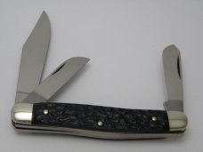 Boker Tree Brand Heinr. Boker & Co Germany Rough Black Stockman Knife Boker Tree Brand Heinr. Boker & Co Germany Rough Black Stockman Knife