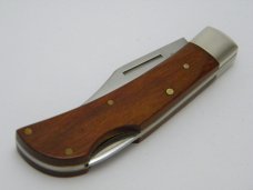 Case XX USA P1051 1/2L Wood Lockback Knife 1984 Case XX USA P1051 1/2L Wood Lockback Knife 1984