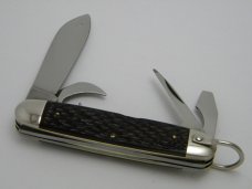 Ulster USA Jigged Delrin Old Timer Camp Scout Knife c.1960's