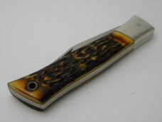 Camillus New York USA Sword Brand #8 Imitation Stag Folding Knife NIB Camillus New York USA Sword Brand #8 Imitation Stag Folding Knife NIB