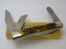 Camillus New York USA Sword Brand #88 Imitation Stag Lock Blade Stockman Knife in Box Camillus New York USA Sword Brand #88 Imitation Stag Lock Blade Stockman Knife in Box