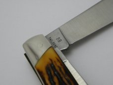 Camillus New York USA Sword Brand #88 Imitation Stag Lock Blade Stockman Knife in Box Camillus New York USA Sword Brand #88 Imitation Stag Lock Blade Stockman Knife in Box