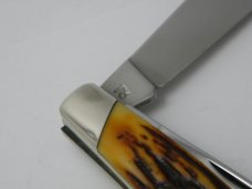 Camillus New York USA Sword Brand #78 Imitation Stag Stockman Knife NIB 1976 Camillus New York USA Sword Brand #78 Imitation Stag Stockman Knife NIB 1976
