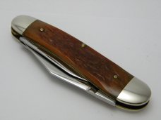Winchester Trademark USA 1997 Burnt Orange Bone 39118 1/2 Cartridge Series Whittler Knife in Box Winchester Trademark USA 1997 Burnt Orange Bone 39118 1/2 Cartridge Series Whittler Knife in Box