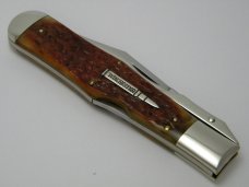 Winchester USA 1994 Bone 19109 Cartridge Series Swing Guard Coke Bottle Lockback Knife in Box Winchester USA 1994 Bone 19109 Cartridge Series Swing Guard Coke Bottle Lockback Knife in Box