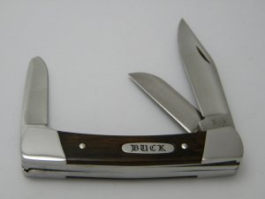 Buck 703 USA Rosewood Stockman Knife 
