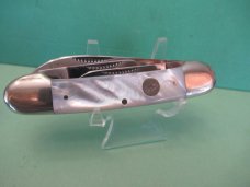 Frank Buster 1992 Fight'N Rooster Pearl 4 Blade Canoe CKKC 10th Anniversary