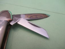 Frank Buster 1992 Fight'N Rooster Pearl 4 Blade Canoe CKKC 10th Anniversary