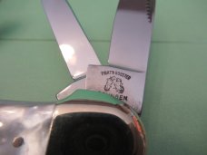 Frank Buster 1992 Fight'N Rooster Pearl 4 Blade Canoe CKKC 10th Anniversary