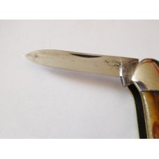 Antique Vintage Case Tested XX 53131 Stag Handle Canoe Pocket Knife Antique Vintage Case Tested XX 53131 Stag Handle Canoe Pocket Knife