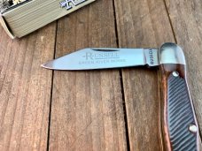 Russell Green River Works Whittler Brown Saw Cut Bone Made in Solingen Germany