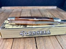 Russell Green River Works Whittler Brown Saw Cut Bone Made in Solingen Germany Russell Green River Works Whittler Brown Saw Cut Bone Made in Solingen Germany