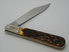 Schrade + USA 280 80th Anniversary Imitation Stag (Staglon) Daddy Barlow Knife Schrade + USA 280 80th Anniversary Imitation Stag (Staglon) Daddy Barlow Knife