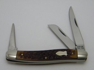 Schrade USA 899 Delrin Punch Stockman Knife