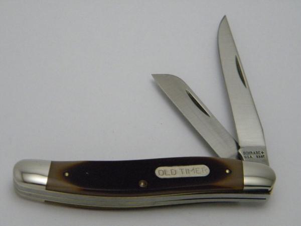 Schrade+ USA 93OT Delrin Wrangler 2 Blade Stockman Knife Schrade+ USA 93OT Delrin Wrangler 2 Blade Stockman Knife