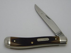 Schrade USA 194OT Delrin Old Timer Linerlock Slimline Trapper Knife
