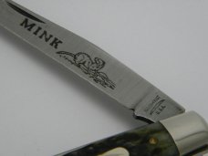 Parker-Frost USA 1978-4 (Schrade USA) Preferred Stock Series Green Bone Trapper Knife Parker-Frost USA 1978-4 (Schrade USA) Preferred Stock Series Green Bone Trapper Knife