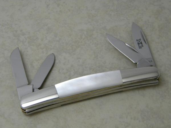 IXL George Wostenholm Sheffield England Mother of Pearl Congress Knife