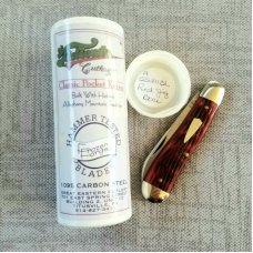 GECs 552113L Hounds Tooth..Red Jigged bone dogleg spear linerlock...3.5" clsd..1 of 39.New in Tube GECs 552113L Hounds Tooth..Red Jigged bone dogleg spear linerlock...3.5" clsd..1 of 39.New in Tube