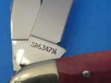 Case XX 1980 Smooth Rose Handle Stockman Pattern # 63047 1/2 Case XX 1980 Smooth Rose Handle Stockman Pattern # 63047 1/2
