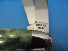 Case XX Smooth Green Bone Handle Stockman Pattern # SG63047 Case XX Smooth Green Bone Handle Stockman Pattern # SG63047