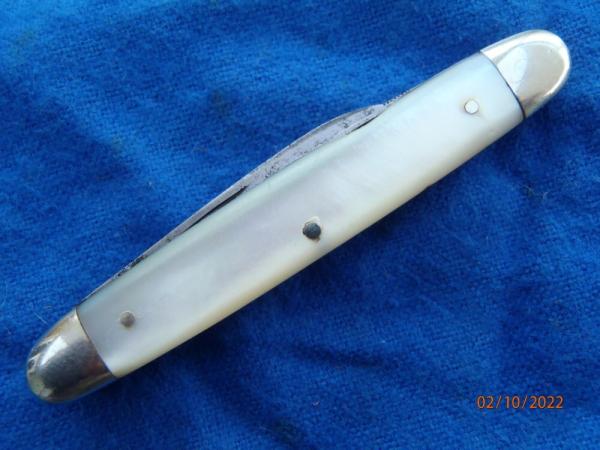 Passaic Knife Co Newark NJ Pearl  4 blade
