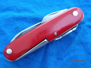 Schrade Walden Officers Knife 906 Stainless Can Piercer knife
