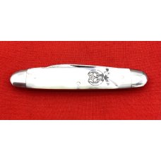 Vintage H. BOKER & CO EE Senator Pen “KING CUTTER” Pocket Knife c.1869-1944 Mother-of-Pearl Vintage H. BOKER & CO EE Senator Pen “KING CUTTER” Pocket Knife c.1869-1944 Mother-of-Pearl