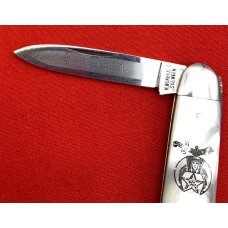 Vintage H. BOKER & CO EE Senator Pen “KING CUTTER” Pocket Knife c.1869-1944 Mother-of-Pearl Vintage H. BOKER & CO EE Senator Pen “KING CUTTER” Pocket Knife c.1869-1944 Mother-of-Pearl
