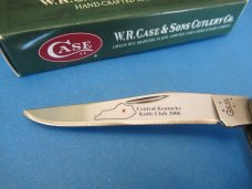 Case XX 2006 Scrolled Bolster Stag Handle Muskrat For CKKC