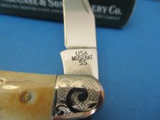 Case XX 2006 Scrolled Bolster Stag Handle Muskrat For CKKC