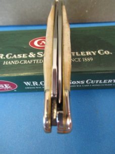 Case XX 2006 Scrolled Bolster Stag Handle Muskrat For CKKC