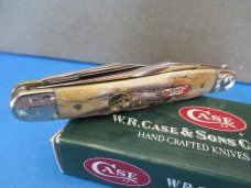 Case XX 2006 Scrolled Bolster Stag Handle Muskrat For CKKC