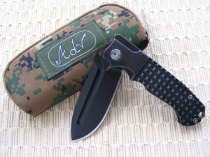 ANDRE DE VILLIERS - PATHFINDER GEN 2 FLIPPER- NIB TACTICAL / SURVIVAL FOLDER