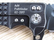 ANDRE DE VILLIERS - PATHFINDER GEN 2 FLIPPER- NIB TACTICAL / SURVIVAL FOLDER