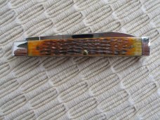CASE DOCTORS KNIFE - ORANGE JIGGED BONE HANDLES - NEW CASE DOCTORS KNIFE - ORANGE JIGGED BONE HANDLES - NEW