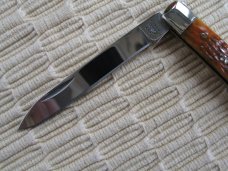 CASE DOCTORS KNIFE - ORANGE JIGGED BONE HANDLES - NEW CASE DOCTORS KNIFE - ORANGE JIGGED BONE HANDLES - NEW