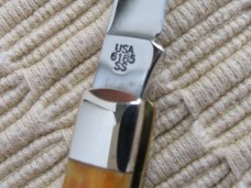 CASE DOCTORS KNIFE - ORANGE JIGGED BONE HANDLES - NEW CASE DOCTORS KNIFE - ORANGE JIGGED BONE HANDLES - NEW