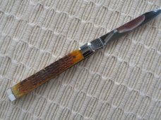 CASE DOCTORS KNIFE - ORANGE JIGGED BONE HANDLES - NEW CASE DOCTORS KNIFE - ORANGE JIGGED BONE HANDLES - NEW