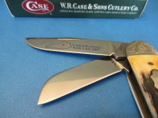 Case XX 2007 Scrolled Bolster Stag Sowbelly Pattern # TB5339 SS Case XX 2007 Scrolled Bolster Stag Sowbelly Pattern # TB5339 SS