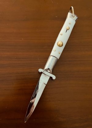 7” White Rizzuto Estileto